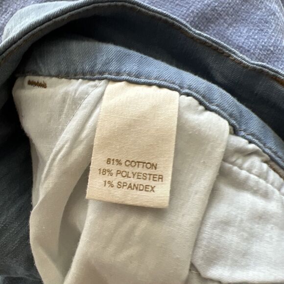 Avenue  Womens Denim Skirt Plus Size 26 Stretch Pockets Blue Casual Beach Travel - Picture 12 of 14